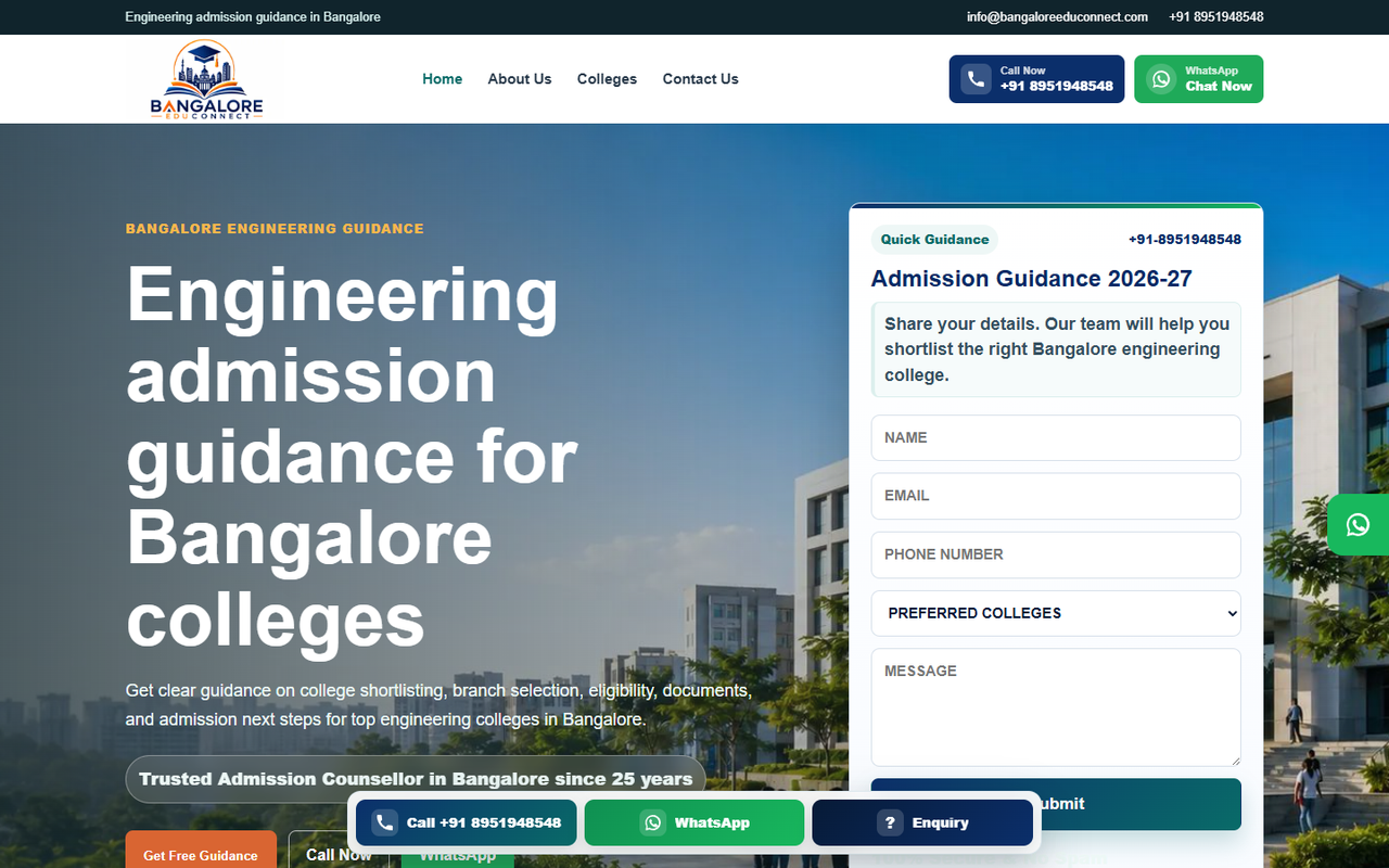 Bangalore EduConnect preview